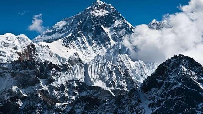 To start our learning, we looked at Google Earth to find Mount Everest.